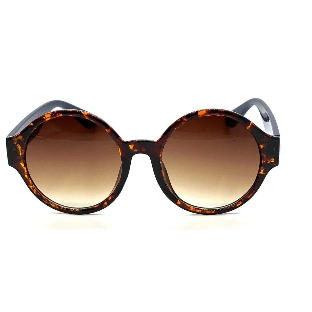 Tortoise Sunglasses‎ Brown Gradient Lens Red Accent Fashion Driving Lentes Gafas